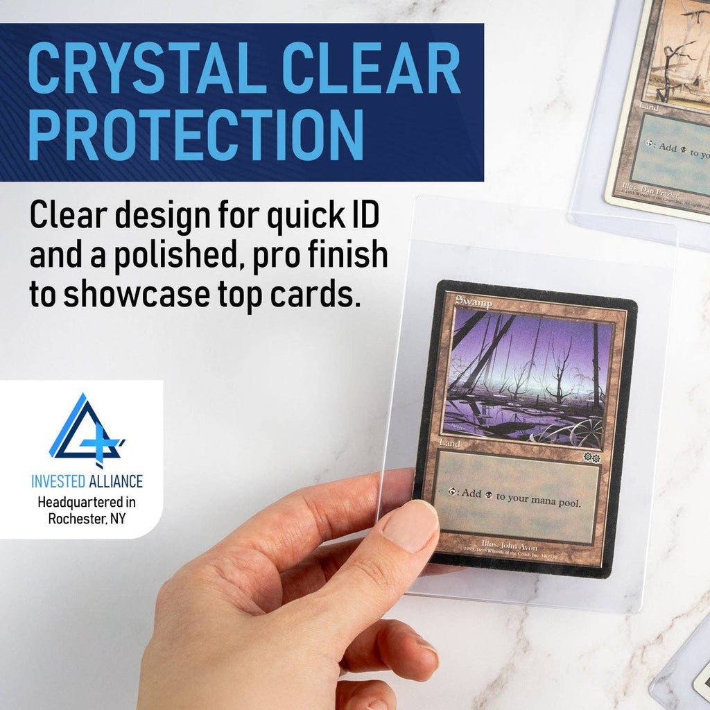 40 Pack - Semi Rigid Card Holders
