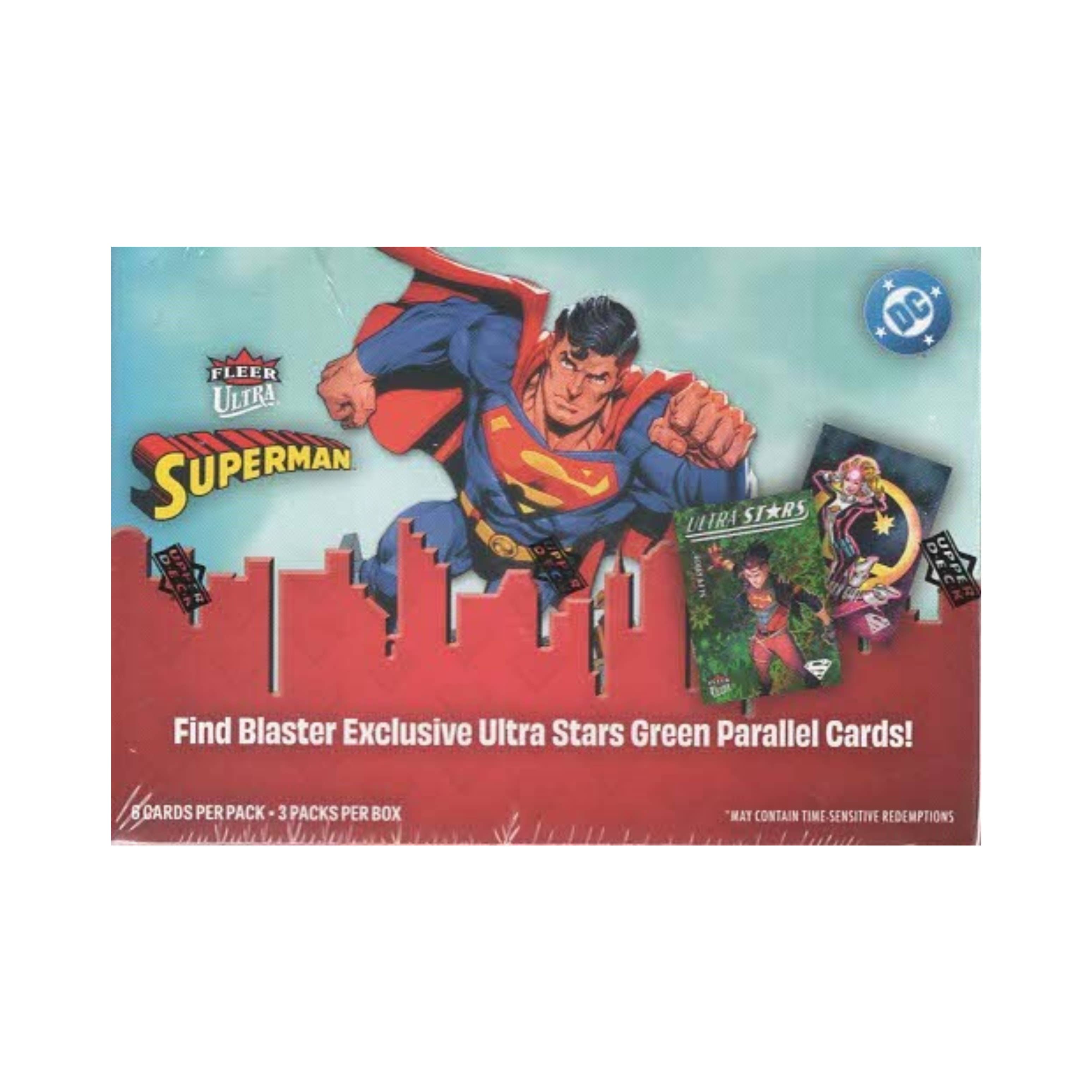 2026 Upper Deck Fleer Ultra Superman 18ct. Blaster Box