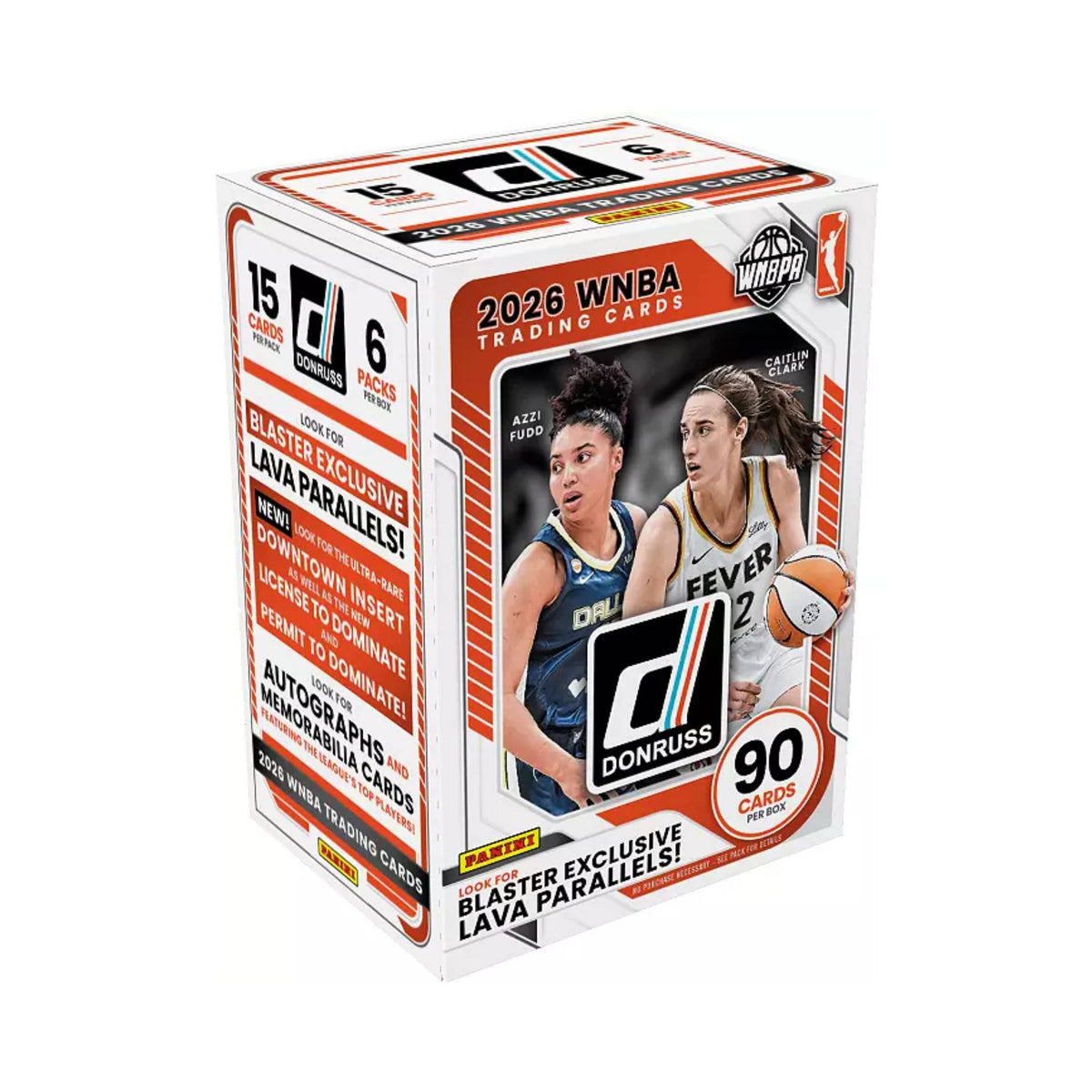 2026 Panini Donruss WNBA Basketball Blaster Box