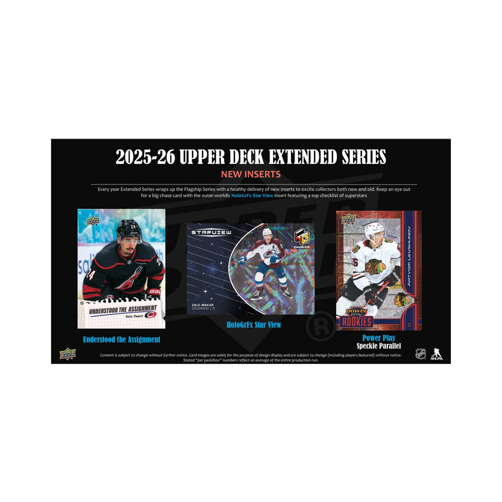2025-26 Upper Deck Extended Series Hockey 48ct. Blaster Box