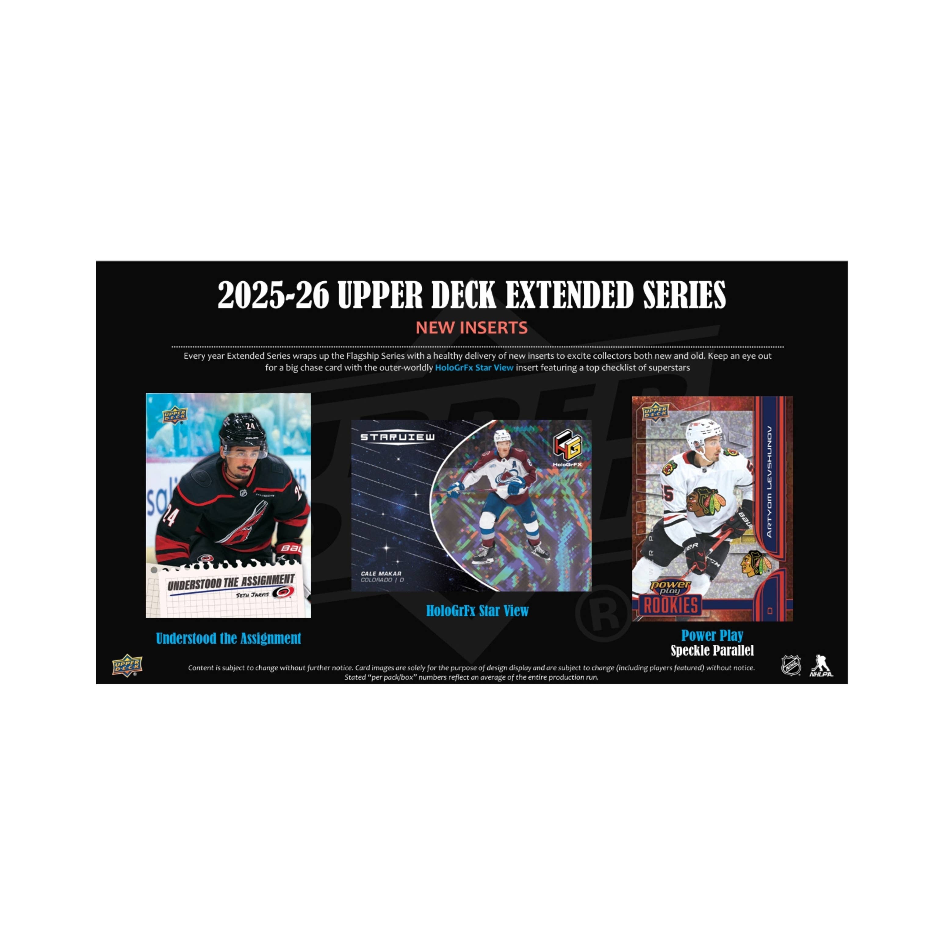 2025-26 Upper Deck Extended Series Hockey 48ct. Blaster Box