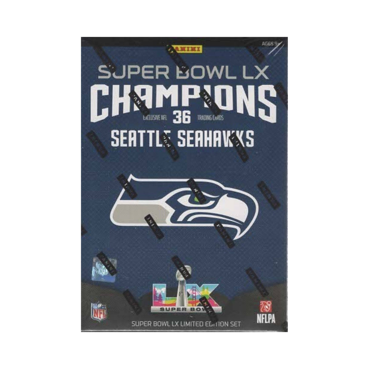 2026 Panini Seattle Seahawks Super Bowl LX Champions 36-Card Box Set