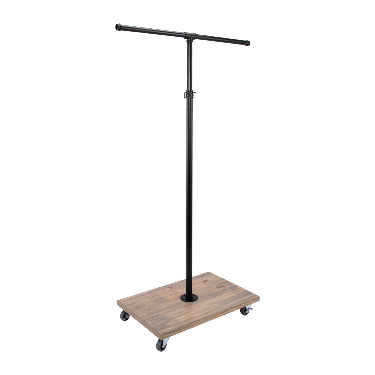 Boutique Pipe 2-Way Straight Arm Clothing Rack