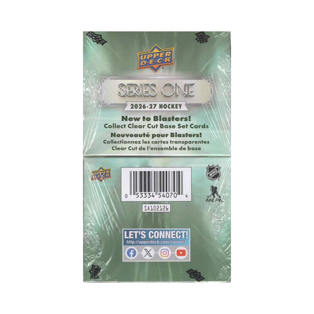 2026-27 Upper Deck Series 1 NHL Hockey Blaster Box (48 Cards)