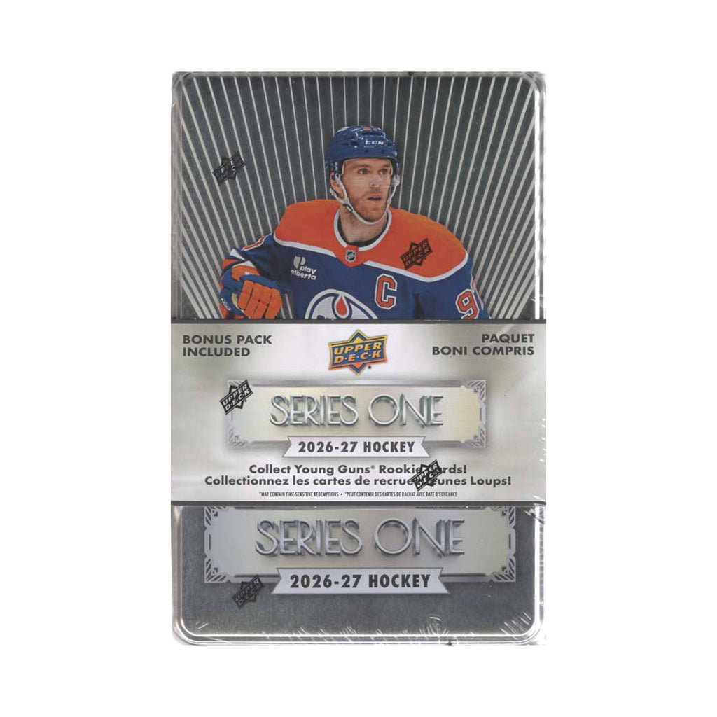 2026-27 Upper Deck Series 1 NHL Hockey 96Ct. Tin