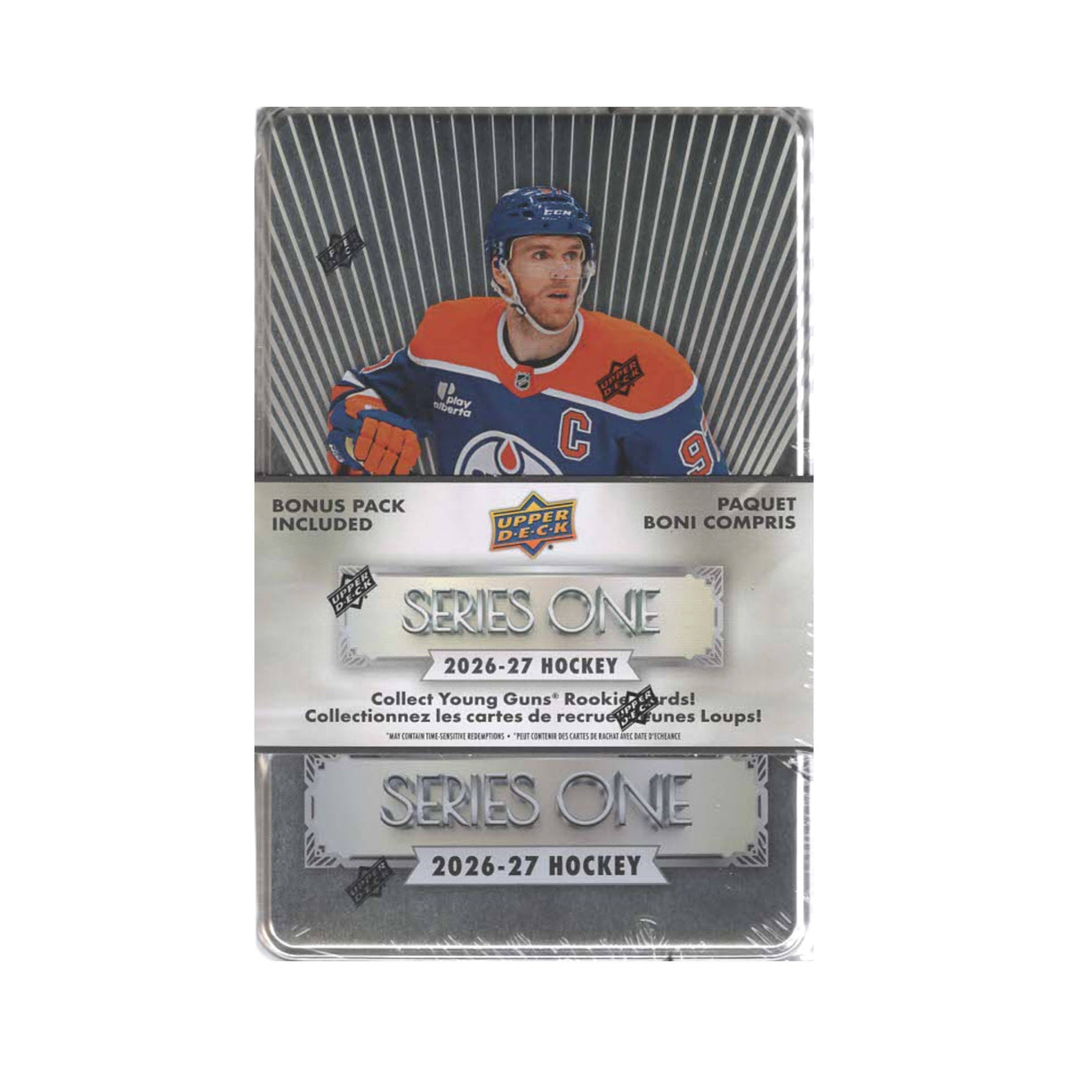2026-27 Upper Deck Series 1 NHL Hockey 96Ct. Tin