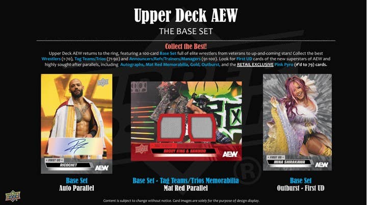 2026 Upper Deck AEW Wrestling 36-Card Blaster Box