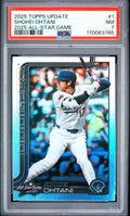 Shohei Ohtani 2025 Topps Update All-Star Game 1 PSA 7 cert 170063765