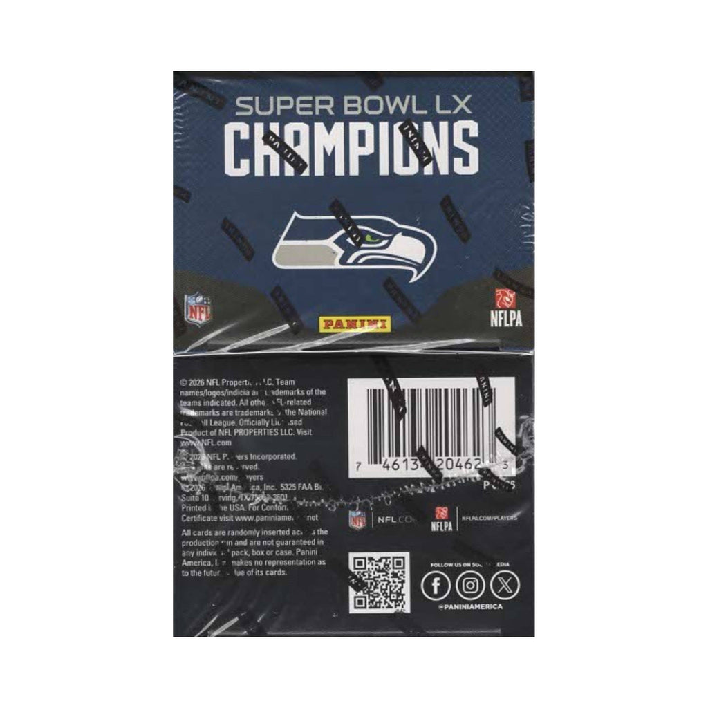 2026 Panini Seattle Seahawks Super Bowl LX Champions 36-Card Box Set