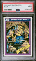 1990 Marvel Universe #71 Blob PSA 9 MINT
