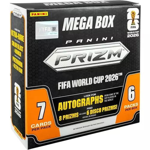 2026 Panini Prizm FIFA World Cup Mega Box