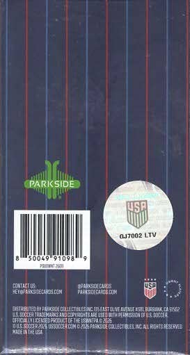 2026 Parkside USWNT Soccer 26Ct. Team Set Box
