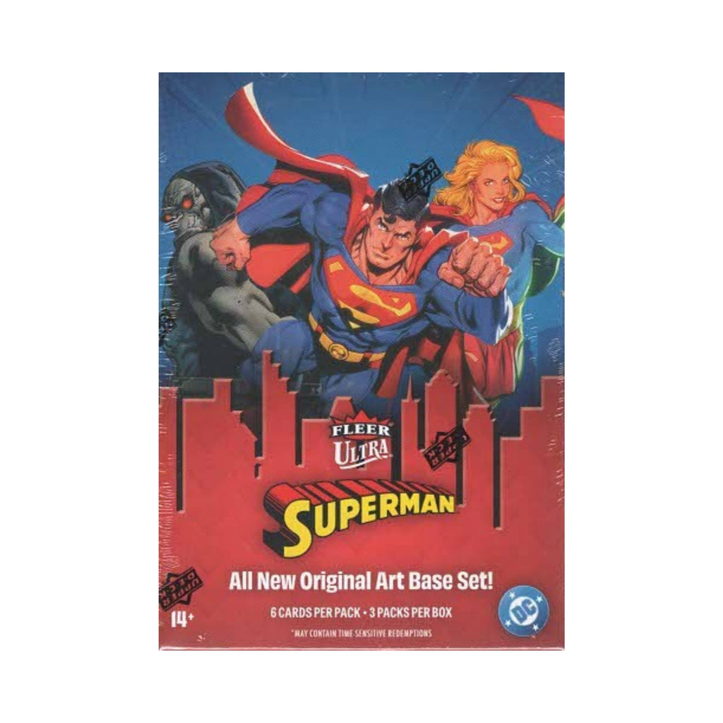 2026 Upper Deck Fleer Ultra Superman 18ct. Blaster Box
