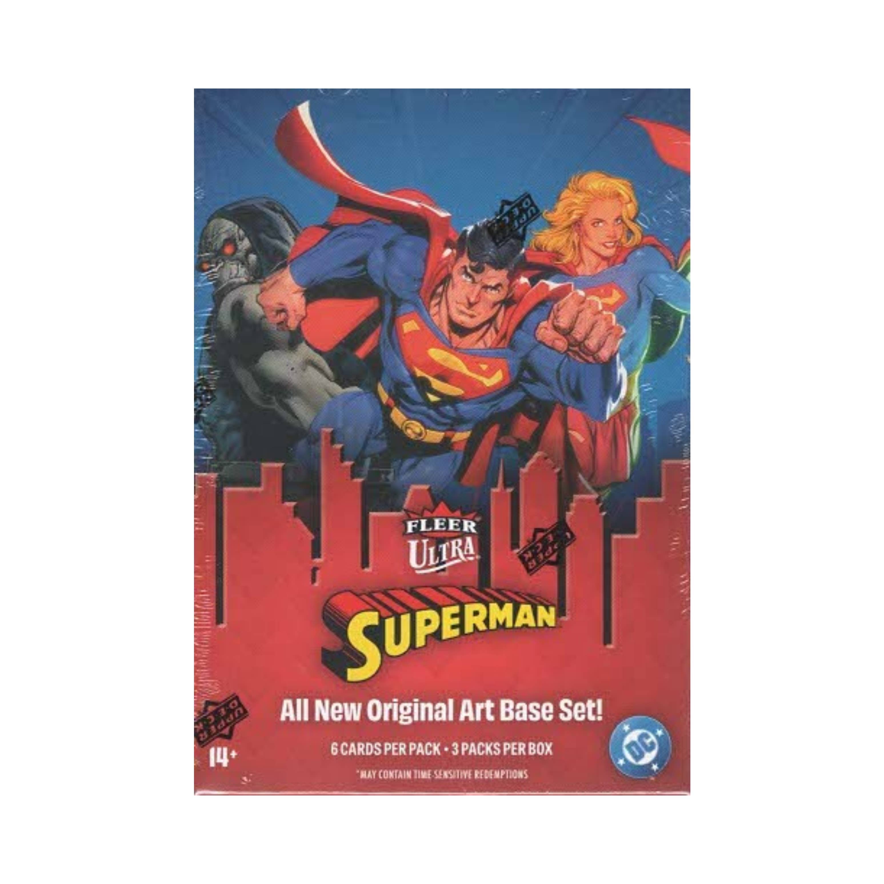 2026 Upper Deck Fleer Ultra Superman 18ct. Blaster Box