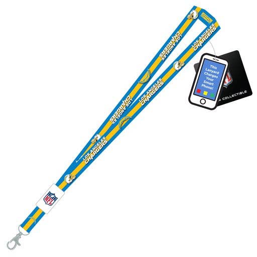 NFL Los Angeles Chargers iPhone Charging Lanyard