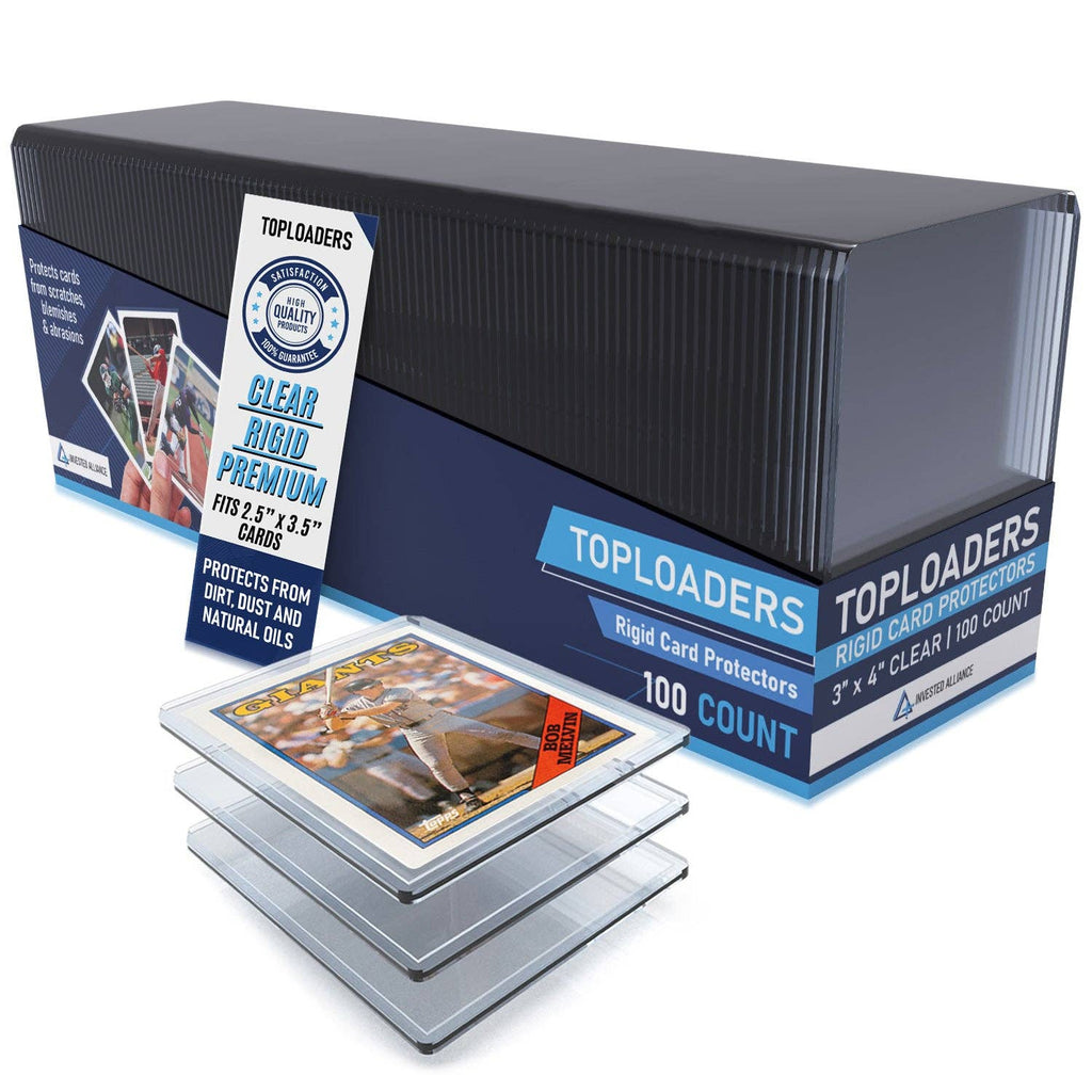 Invested Alliance Premium Top Loaders – 55pt, 100 Count