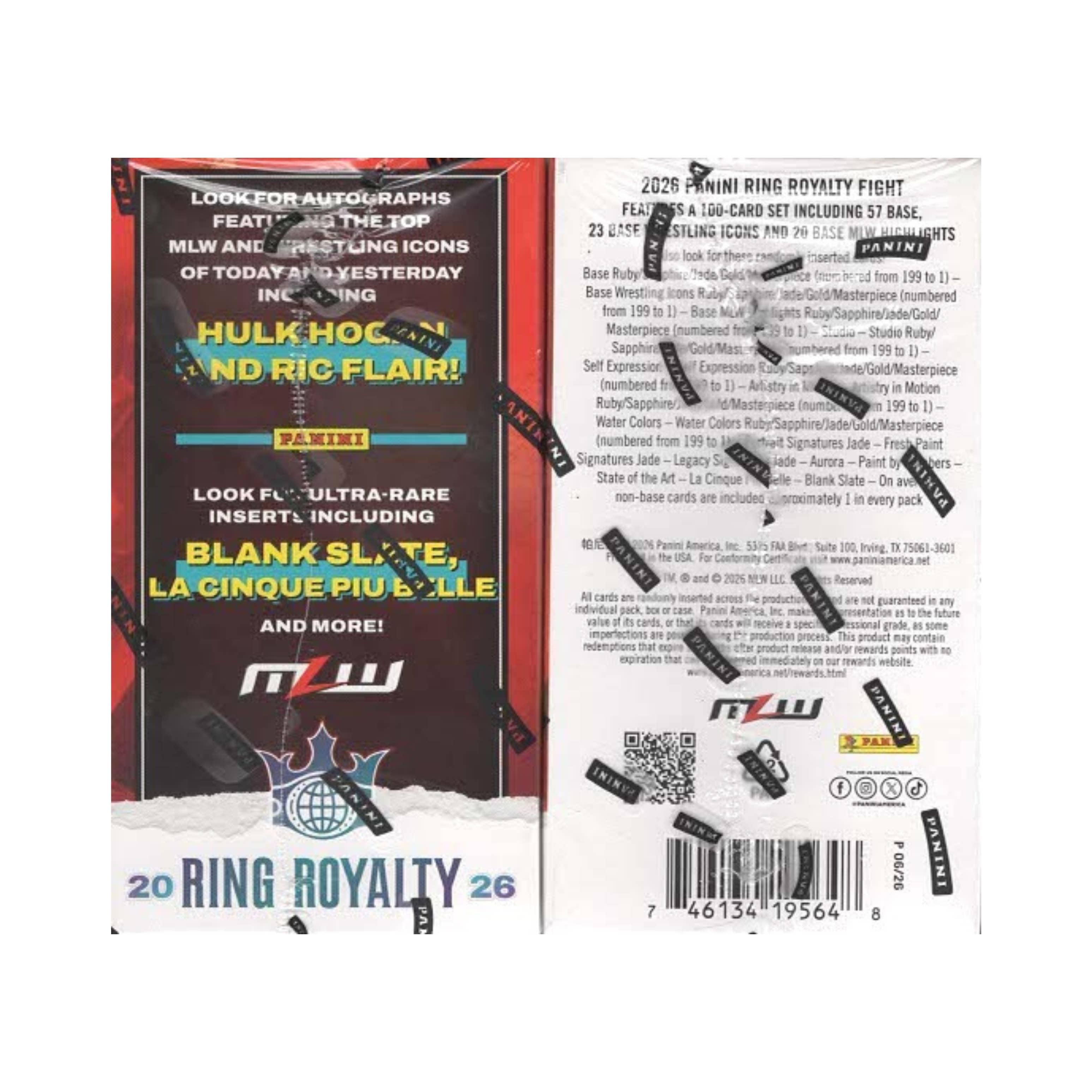2026 Panini Major League Wrestling Ring Royalty Blaster Box