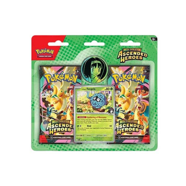 Pokémon Mega Evolution Ascended Heroes Collection Blister Erika