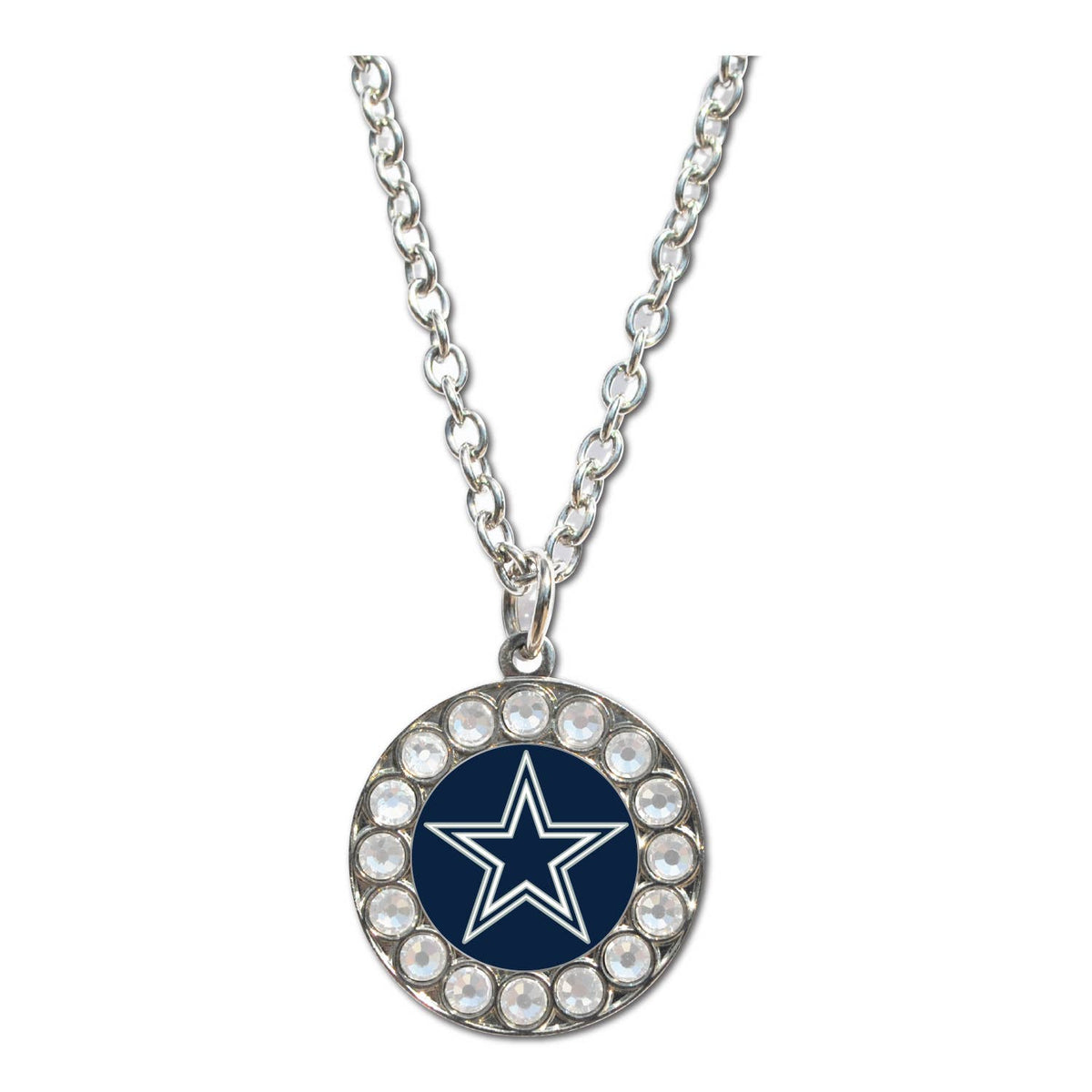 NFL Dallas Cowboys Rhinestone Necklace