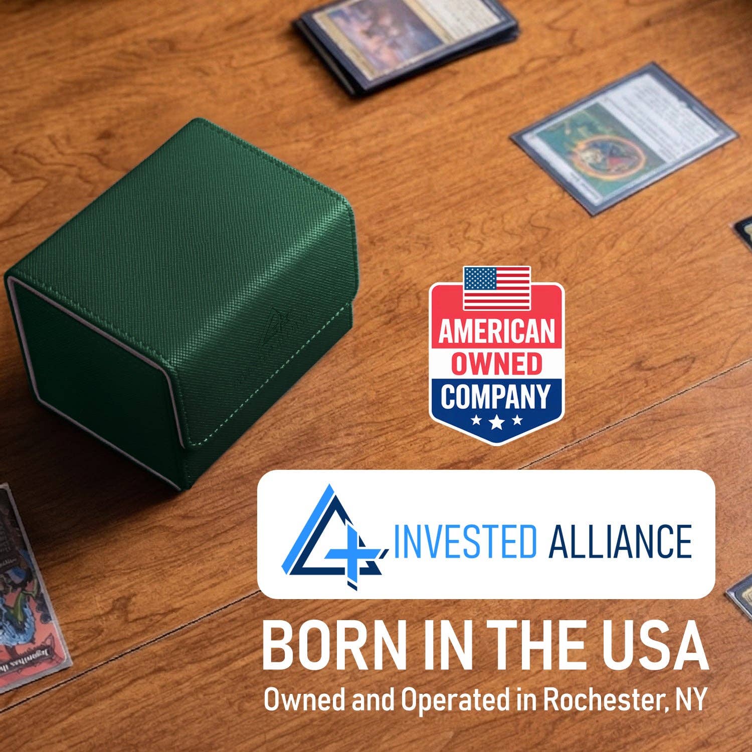 Green MTG Deck Box