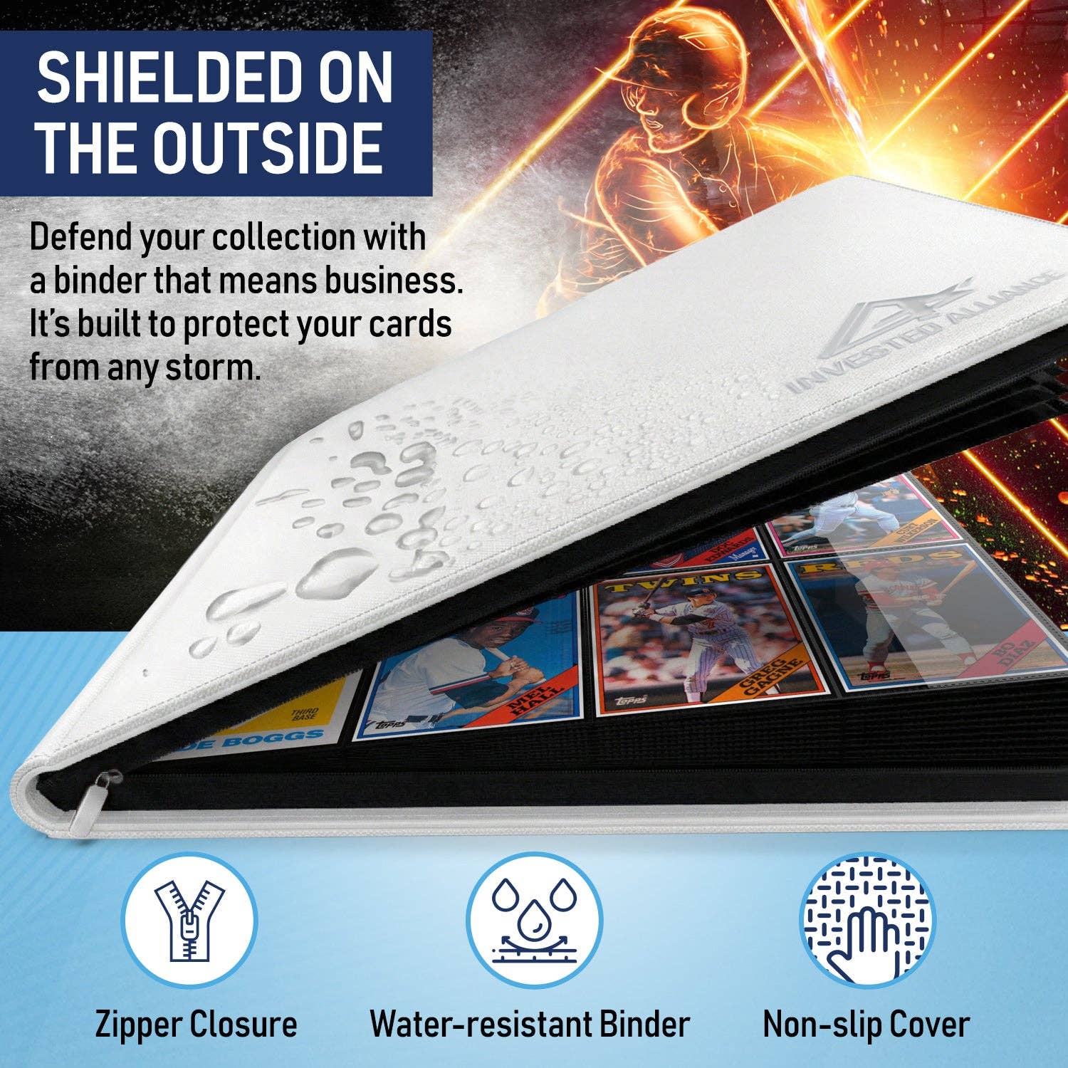 White - Premium TCG Card Binder