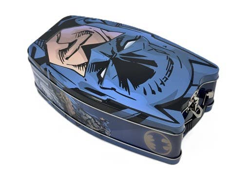 Batman Head Shape Lunchbox Collector Tin