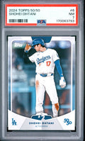 Shohei Ohtani Topps 50/50 6 PSA 7 cert 170063793