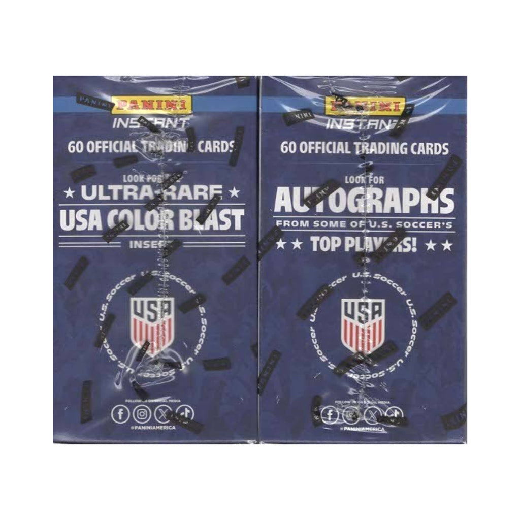 2026 Panini Instant USMNT & USWNT Soccer 60ct. Blaster Box