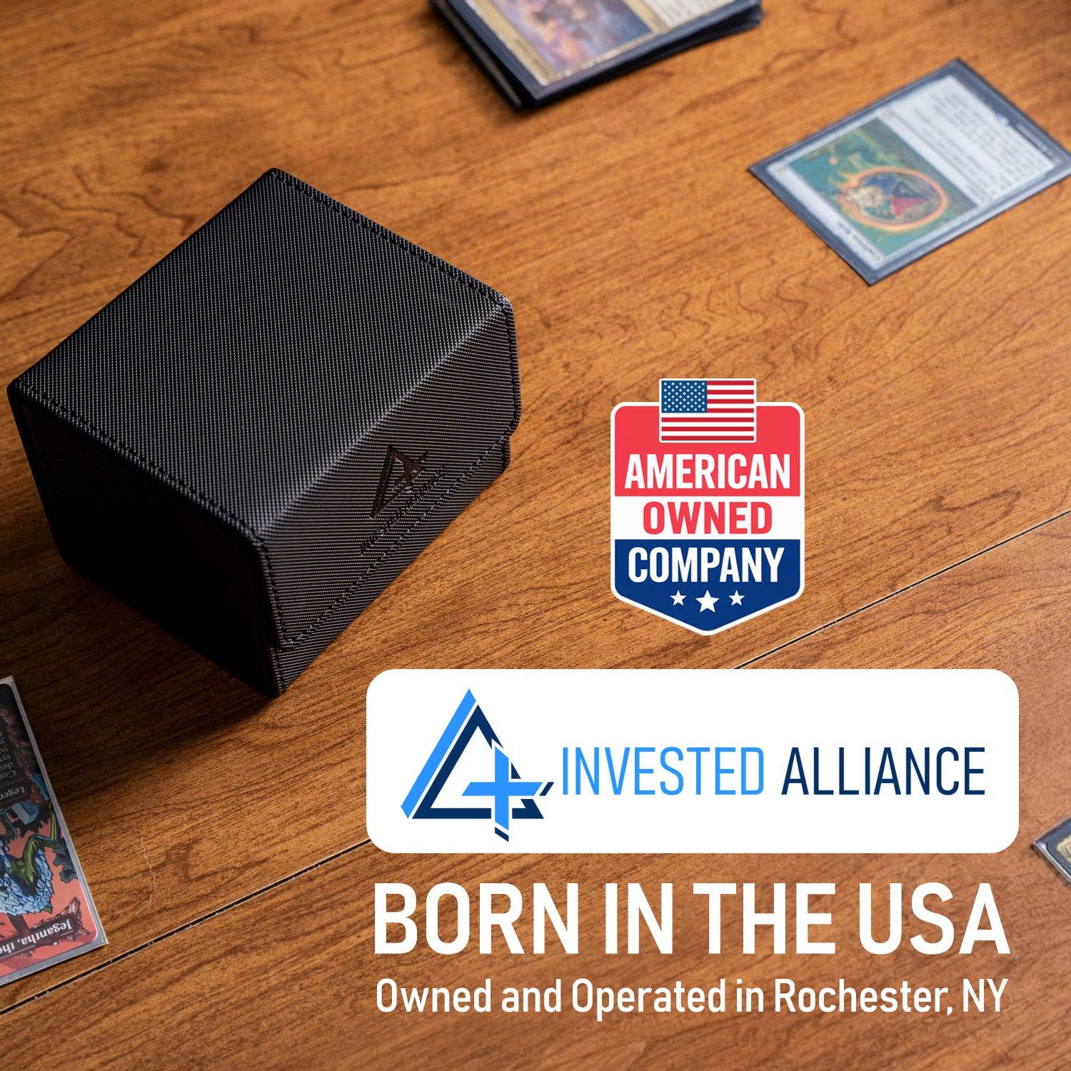 Black MTG Deck Box
