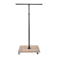 Boutique Pipe 2-Way Straight Arm Clothing Rack