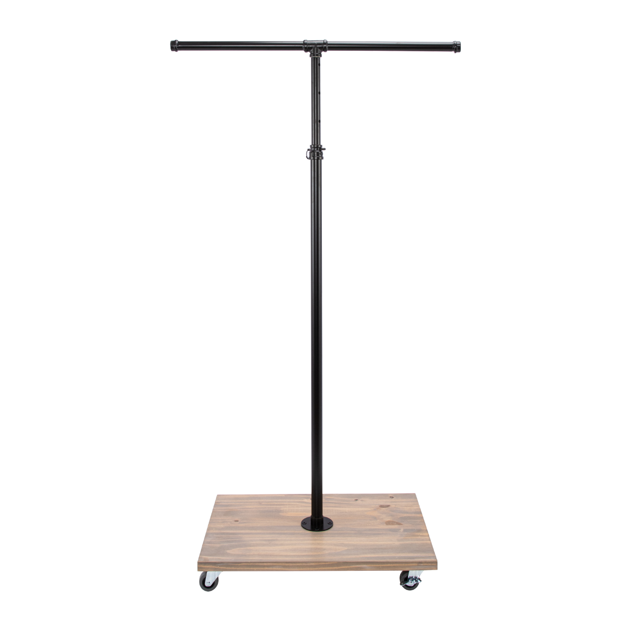 Boutique Pipe 2-Way Straight Arm Clothing Rack