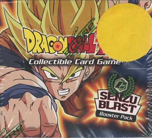 DragonBall Z Senzu Blast Booster Pack Sealed Box SCORE - NOS