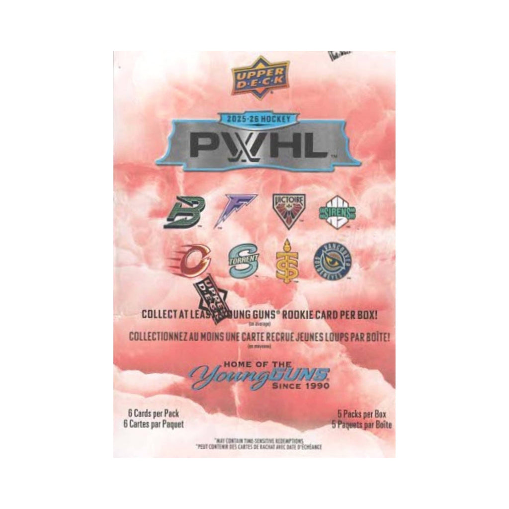 2025-26 Upper Deck PWHL Hockey 30ct. Blaster Box
