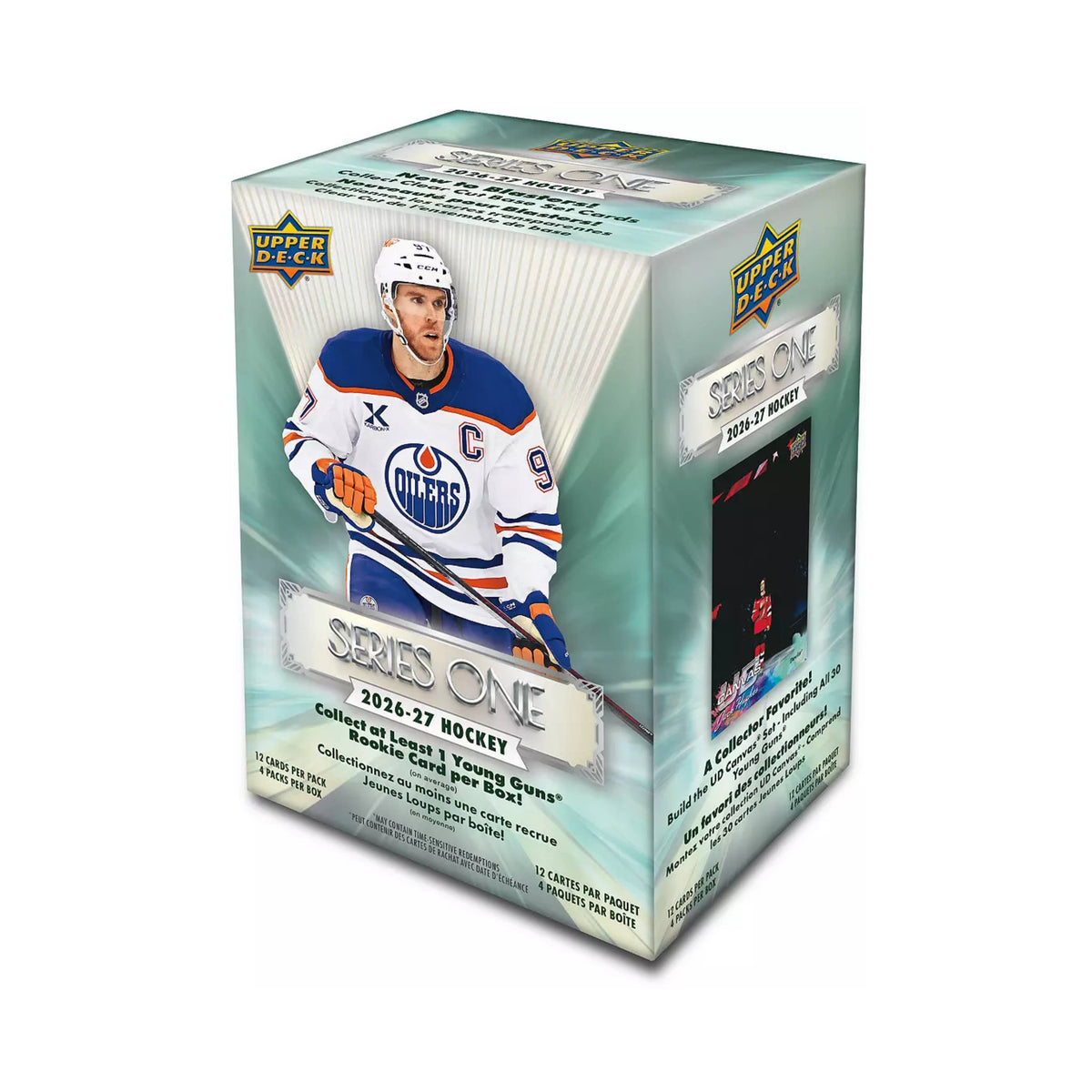2026-27 Upper Deck Series 1 NHL Hockey Blaster Box (48 Cards)