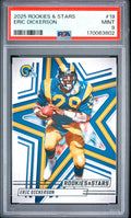 Eric Dickerson 2025 Rookies and Stars 19 PSA 9 cert 170063802