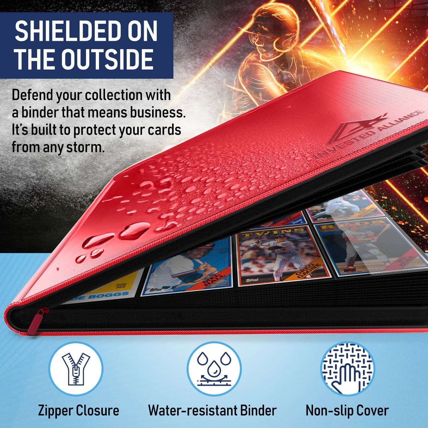 Red - Premium TCG Card Binder