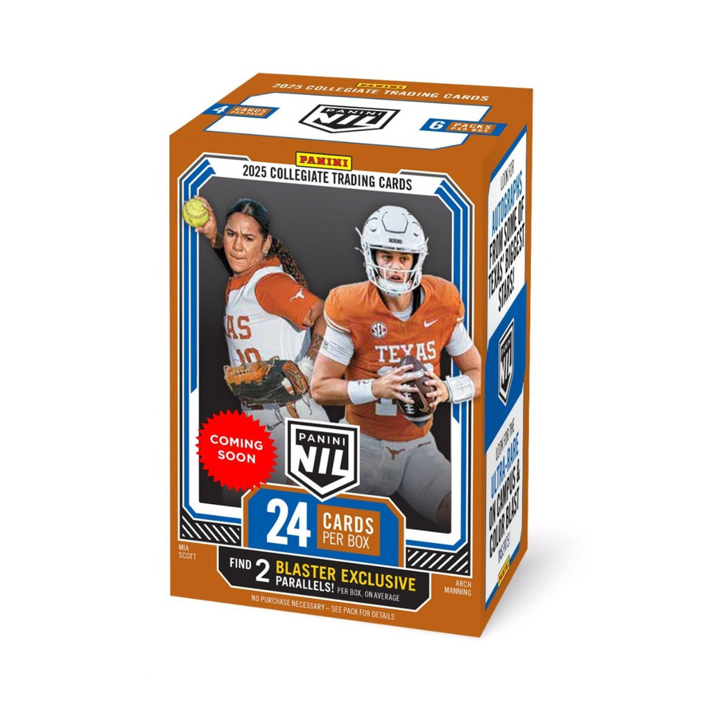 2025 Panini Texas Longhorns NIL 24ct. Blaster Box