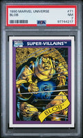 1990 Marvel Universe Blob #71 PSA 7