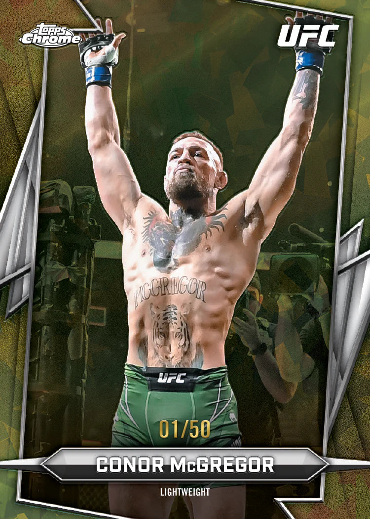 2026 Topps Chrome UFC Sapphire Edition Hobby Box