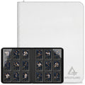 Invested Alliance Premium Toploader Binder – White, 288 Capacity