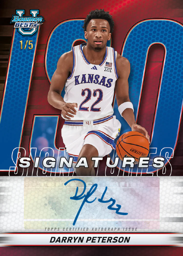 2025/26 Bowman University Best Basketball Hobby Box