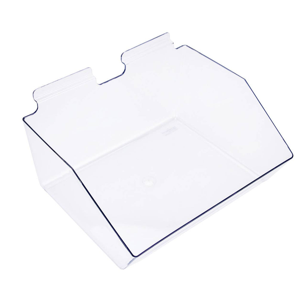 12"W X 5½"D X 9½"H Clear Plastic Dump Bin
