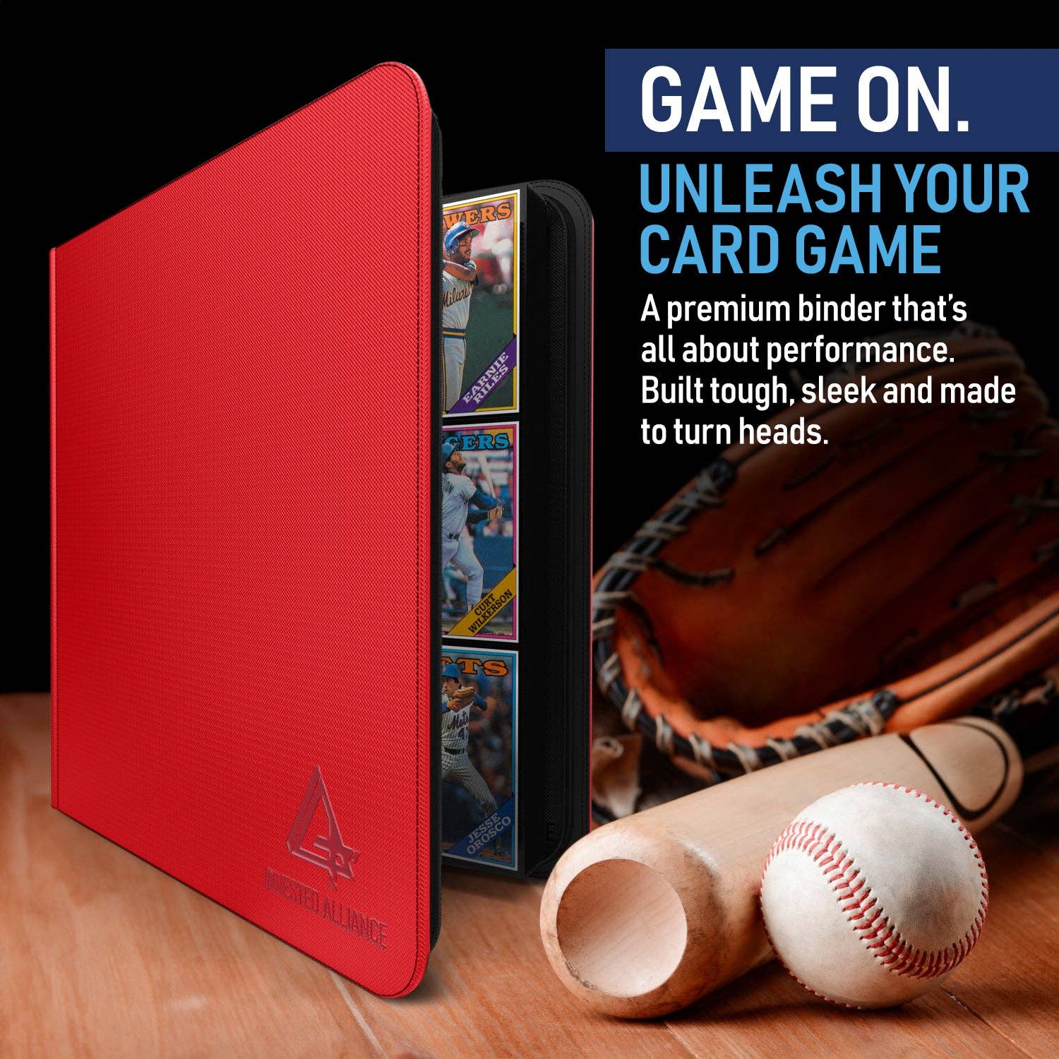 Red - Premium TCG Card Binder