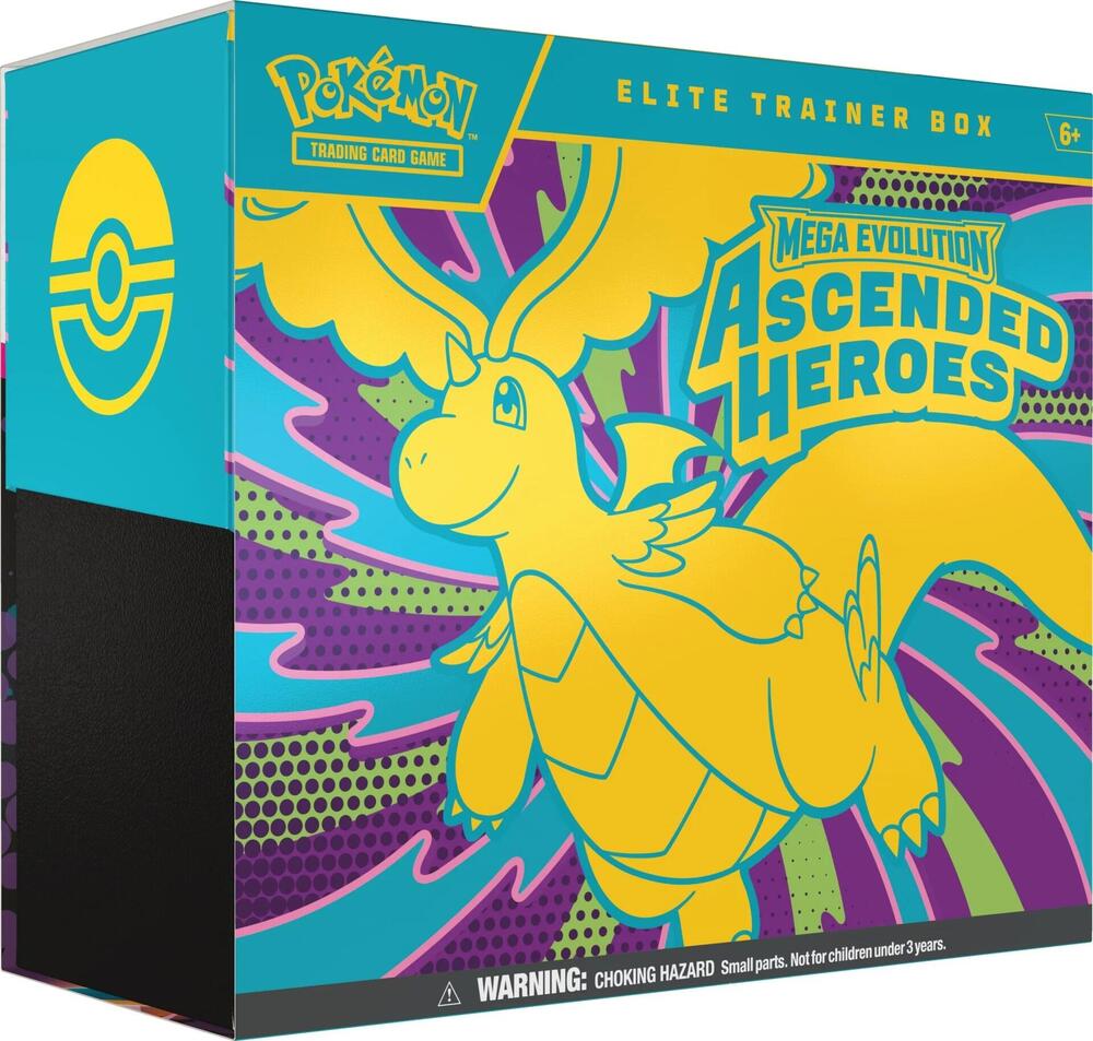Pokémon TCG Mega Evolution Ascended Heroes Elite Trainer Box