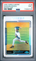 Mariano Rivera 2005 Topps Chrome Refractor 118 PSA 9 cert 170063745