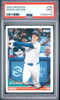 Shohei Ohtani 2024 Archives 250 PSA 9 cert 170063764