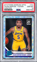PSA GEM MT 10 Talen Horton-Tucker Fanatics Donruss Optic card, cert 56827440