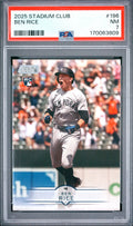 Ben Rice Stadium Club 196 rookie PSA 7 cert 170063809