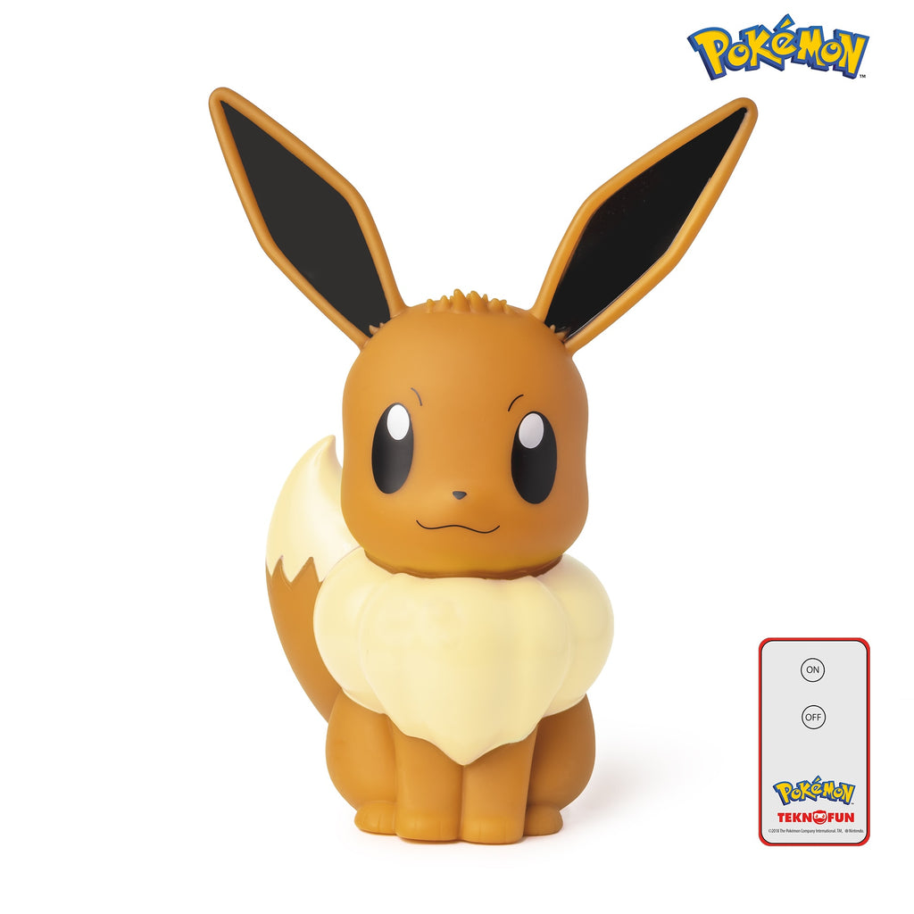 Pokémon Teknofun Eevee light-up 3D figure 12 inch with remote control