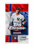 2026 Topps Chrome Baseball Hobby Pack